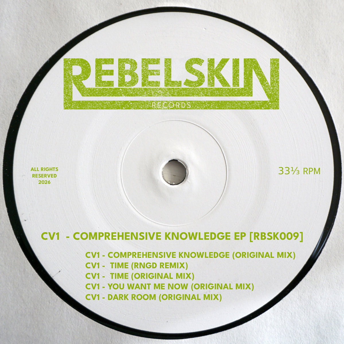 Comprehensive Knowledge EP cover